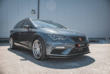 Maxton Design Spoiler předního nárazníku Seat Leon (5F) Cupra Facelift V.6 - karbon