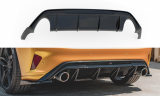 Maxton Design Spoiler zadního nárazníku Ford Focus ST Mk4 V.3 - černý lesklý lak