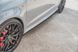 Maxton Design Zesílené prahové lišty Racing Audi RS3 (8V) Sportback - černá