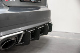 Maxton Design Zesílený zadní difuzor Racing Audi RS3 (8V) Sportback V.2 - černá