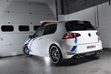 Klapkový catback výfuk VW Golf 7 R 2,0 TSI Milltek Sport SSXVW404 - bez rezonátoru / kulaté černé koncovky