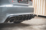 Maxton Design Zadní difuzor Audi RS3 (8V) Sportback - černý lesklý lak
