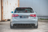Maxton Design Zadní difuzor Audi RS3 (8V) Sportback - černý lesklý lak