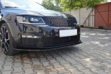 Maxton Design Spoiler předního nárazníku Škoda Octavia III RS V.1 - karbon