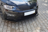 Maxton Design Spoiler předního nárazníku Škoda Octavia III RS V.1 - karbon