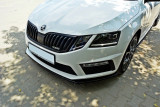 Maxton Design Spoiler předního nárazníku Škoda Octavia III RS V.1 - karbon