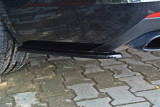 Maxton Design Boční lišty zadního nárazníku Škoda Octavia III RS Liftback/Combi V.1 - černý lesklý lak