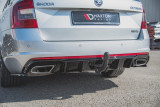 Maxton Design Spoiler zadního nárazníku Škoda Octavia III RS 2.0 TDI Liftback/Combi V.2 - karbon