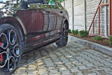 Maxton Design Prahové lišty Škoda Octavia III RS Liftback/Combi - černý lesklý lak