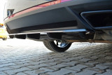 Maxton Design Lišta zadního nárazníku Škoda Octavia III RS Liftback/Combi - texturovaný plast