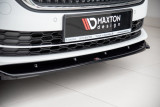 Maxton Design Spoiler předního nárazníku Škoda Octavia IV V.1 - černý lesklý lak