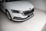 Maxton Design Spoiler předního nárazníku Škoda Octavia IV V.2 - texturovaný plast