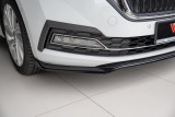 Maxton Design Spoiler předního nárazníku Škoda Octavia IV V.2 - karbon
