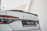 Maxton Design Lišta víka kufru Škoda Superb III Liftback V.2 - texturovaný plast