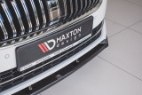Maxton Design Spoiler předního nárazníku Škoda Superb III Facelift V.2 - texturovaný plast