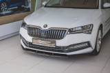 Maxton Design Spoiler předního nárazníku Škoda Superb III Facelift V.2 - karbon