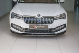 Maxton Design Spoiler předního nárazníku Škoda Superb III Facelift V.2 - karbon