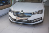 Maxton Design Spoiler předního nárazníku Škoda Superb III Facelift V.3 - texturovaný plast