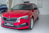 Maxton Design Prahové lišty Škoda Scala - texturovaný plast