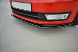 Maxton Design Spoiler předního nárazníku Škoda Rapid V.2 - karbon