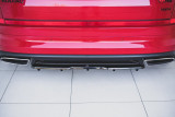 Maxton Design Lišta zadního nárazníku s žebrováním Škoda Kodiaq RS - texturovaný plast