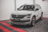 Maxton Design Spoiler předního nárazníku Škoda Kodiaq Sportline/RS - texturovaný plast