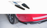 Maxton Design Boční lišty zadního nárazníku Škoda Kodiaq RS - černý lesklý lak