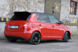 Maxton Design Prahové lišty Škoda Fabia II RS - karbon