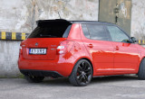 Maxton Design Nástavec střešního spoileru Škoda Fabia II RS - texturovaný plast