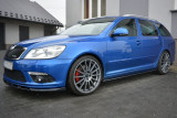 Maxton Design Prahové lišty Škoda Octavia II RS - karbon