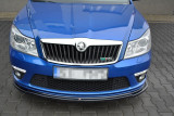 Maxton Design Spoiler předního nárazníku Škoda Octavia II RS Facelift V.2 - karbon