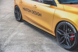 Maxton Design Zesílené prahové lišty Racing Ford Focus Mk4 ST - černá