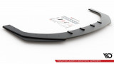 Maxton Design Zesílený spoiler předního nárazníku Racing s křidélky Hyundai I30N - lesklá černá