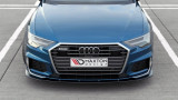 Maxton Design Spoiler předního nárazníku Audi A6 C8 S-Line / S6 C8 V.2 - karbon