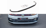 Maxton Design Spoiler předního nárazníku VW Polo Mk6 GTI V.3 - černý lesklý lak