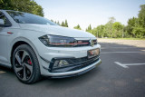 Maxton Design Spoiler předního nárazníku VW Polo Mk6 GTI V.3 - karbon