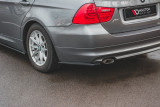 Maxton Design Boční lišty zadního nárazníku BMW řada 3 E91 Facelift - černý lesklý lak