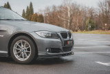 Maxton Design Spoiler předního nárazníku BMW řada 3 E90/E91 Facelift V.2 - černý lesklý lak