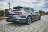 Maxton Design Prahové lišty Audi S6 (C7) / A6 S-Line (C7) Facelift - karbon