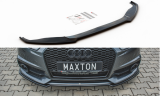 Maxton Design Spoiler předního nárazníku Audi S6 (C7) / A6 S-Line (C7) Facelift - karbon
