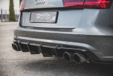 Maxton Design Spoiler zadního nárazníku Audi S6 (C7) / A6 S-Line (C7) Facelift - karbon