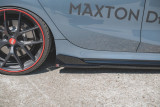 Maxton Design Prahové lišty BMW řada 1 F40 + M-Paket / M135i V.3 - černý lesklý lak