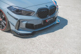 Maxton Design Spoiler předního nárazníku BMW řada 1 F40 + M-Paket / M135i V.5 - černý lesklý lak