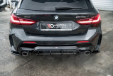 Maxton Design Spoiler zadního nárazníku BMW řada 1 F40 + M-Paket / M135i V.1 - černý lesklý lak