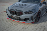 Maxton Design Spoiler předního nárazníku BMW řada 1 F40 + M-Paket / M135i V.4 - červený lak
