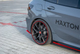 Maxton Design Boční lišty zadního nárazníku BMW řada 1 F40 + M-Paket / M135i V.2 - červený lak