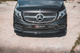 Maxton Design Spoiler předního nárazníku Mercedes třídy V AMG-Line (W447) Facelift V.4 - karbon