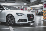 Maxton Design Spoiler předního nárazníku Audi RS6 C7 V.4 - texturovaný plast