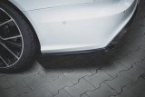 Maxton Design Boční lišty zadnáhi nárazníku Audi RS6 C7 V.2 - černý lesklý lak