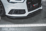 Maxton Design Spoiler předního nárazníku Audi RS6 C7 V.3 - karbon